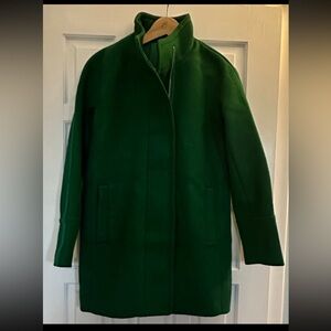 J Crew Factory Women’s City Coat Color Green size regular 0